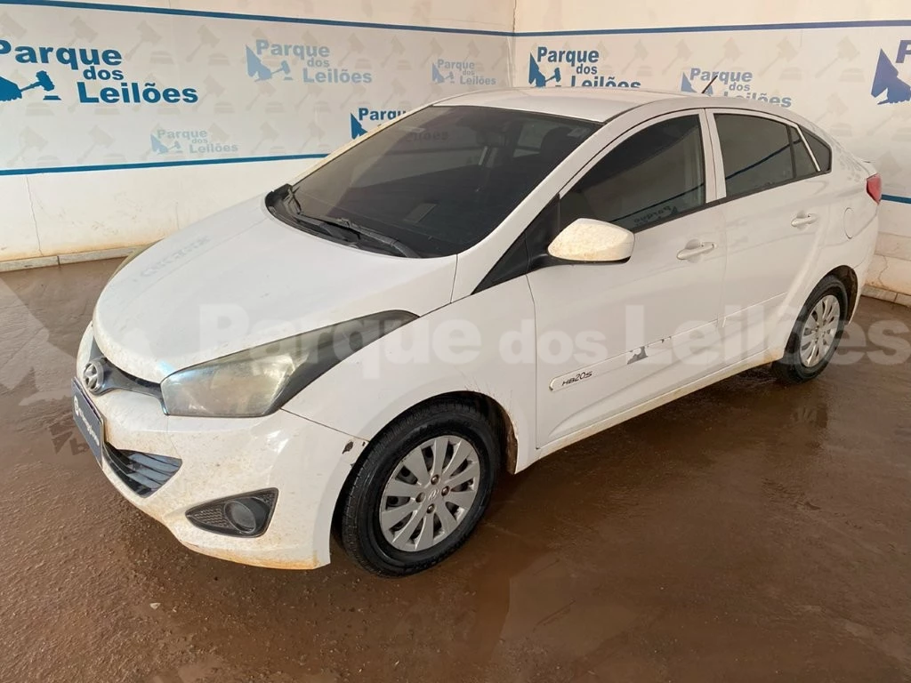Veículo Hyundai HB20S Hyundai HB20S 1.6M 2013/2014 Branco Conservado 2014 em leilão